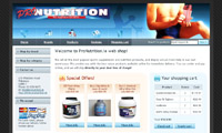 CLICK TO ENLARGE : Web Development : Pronutrition.ie