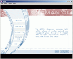 CLICK TO ENLARGE : Multimedia Presentations : Neman Glassworks